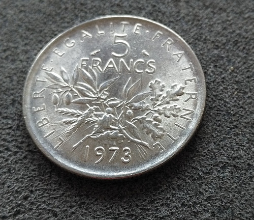 Monnaie france francs 1973 - monnaie,