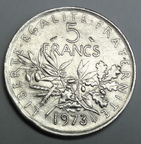 Francia franchi 1973 semeuse - 1973,