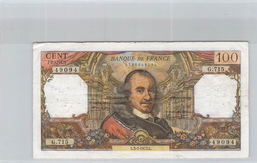 Francia 100 franchi corneille - francia,