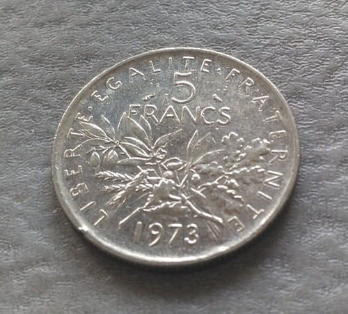 Monnaie france francs 1973 - monnaie,
