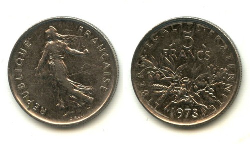 Old french coin - coin, pièce
