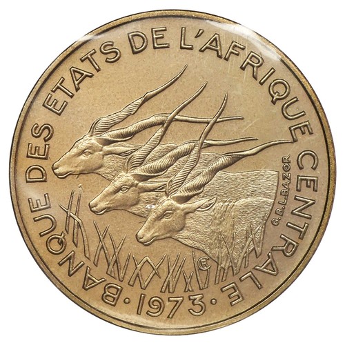 Afrique centrale 5 francs - -,