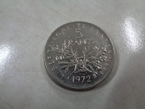 Monete 5 francs una - 2,