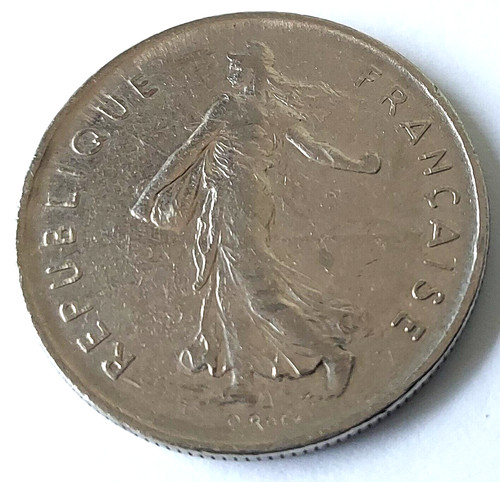 Francs semeuse 1973 - 5,