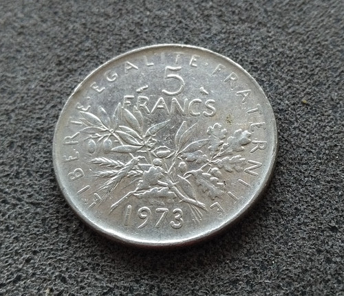 Monnaie france francs 1973 - france, 5