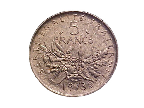 1973 francia franchi - 1973,