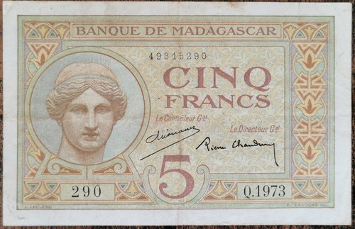 Billet francs 1937 banque - billet,