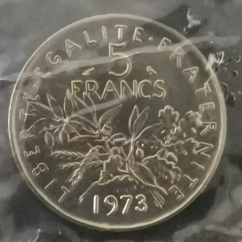Francs semeuse 1973 fdc - 5,